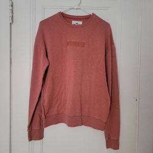 Orange Hollister Crewneck